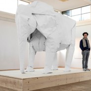 Huge Origami Elephant